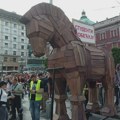 Hiljade građana na četiri mesta u Beogradu uoči studentskog protesta na Slaviji