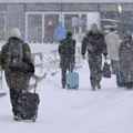 Stotine letova otkazane širom Nemačke zbog snega i ledene kiše