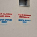 Uoči „opštenarodnog skupa“, novi grafiti na Severu: „Kad se vojska na Kosovo vrati, Severna brigada živi“