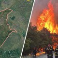 Požar u fabrici u Apatinu: Gust, crn dim prekrio grad
