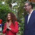 Vučić ugostio holivudsku glumicu Lolitu Davidović: Država će nastaviti da podržava filmsku industriju