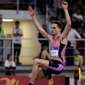Luka Bošković u finalu skoka udalj na Evropskom prvenstvu u atletici u Birmingemu