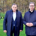 Vučić sa Dodikom o zajedničkim projektima Srbije i Republike Srpske