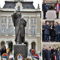 (Video; Foto) prvi put obeležno rođenje Svetozara Miletića na Trgu slobode u novom sadu Deo duhovne obnove naroda i države