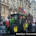 Хиљаде пољопривредника на протесту у Варшави