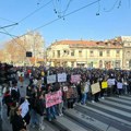 Blokade i protesti u Srbiji: Studenti u blokadi medicine iz Novog Sada, Beograda, Kragujevca i Niša u akciji podrške Srpskom…