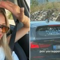 Plavuša krenula na letovanje, pa hit porukom zapalila Jadran: Snimak pogledalo više od milion ljudi
