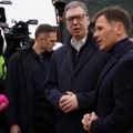 Vučić na starom Sajmištu: Obilazi radove na izgradnji Novog savskog mosta