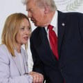 Snimak sve govori: Prvi susret Trampa sa Đorđom Meloni posle svađe, kad saveznici prevrću očima