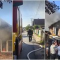 (Video) Dramatične scene na adicama: Vatra progutala porodičnu kuću, i građani pomagali u gašenju!