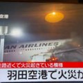 Gori avion na pisti Drama u Tokiju