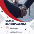 Sajam zapošljavanja 23. oktobra u Leskovcu