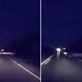 Сцена као из хорор филма на путу код Новог Сада: Ауто се појавио из мрака, за длаку избегнута трагедија (Видео)