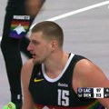 Ovako je Nikola Jokić nakon povrede razbio Kliperse: Pogledajte najbolje poteze srpskog košarkaša