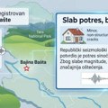 Zemljotres jačine 2,1 stepen registrovan kod Bajine Bašte