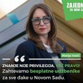 Zajedno! za Novi Sad traži da svi učenici u gradu imaju besplatne udžbenike, pokrenuta peticija