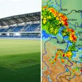 Veliko nevreme "tutnji" Loznicom: Narandžasti i crveni meteo alarm pred finale Kupa između Zvezde i Vojvodine!