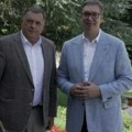 ''Na sastanku su dominirale ekonomske teme'': Oglasio se Vučić nakon sastanka sa Dodikom (foto)