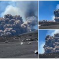 Erupcija Etne, turisti beže od ogromnog oblaka pepela! Izdato crveno upozorenje za vazdušni saobraćaj, najaktivniji vulkan u…