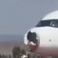 Avion se sudario sa pticom Drama u vazduhu (video)