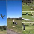 Avion pao na prepun golf teren! Snimljen trenutak rušenja letelice, pukom srećom niko nije poginuo (foto, video)