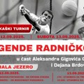 U čast sportskih velikana – memorijalni turnir „Legende Radničkog“ hali „Jezero“