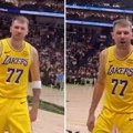 Viknuo Dončiću da je "đubre", odmah se okrenuo ka njemu: Luka uzvratio uvrede čim je pogodio nemogući koš