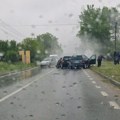 Sudar tri automobila u Desimirovcu