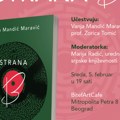 Predstavljanje romana „Strana B“ Vanje Mandić Maravić 5. februar