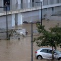 Novo Mesto pod vodom: Za 10 minuta palo 34,5 milimetara kiše, nevreme se seli u Hrvatsku