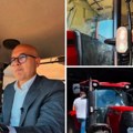 (Video) Prva vožnja u 52. i to u ozbiljnoj mašini Vučević seo za volan, pa poručio: Ovo nije za igru!