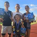Leskovački atletičari osvojili tri medalje na međunarodnom takmičenju u Smederevu