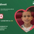 Pomozimo malom Kosti: Neophodan je novac kako bi mogao da nastavi svoje lečenje