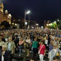 „Država i narod su taoci mafije“: Kako je izgledao 21. protest Srbija protiv nasilja u slikama (FOTO)