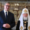 Vučić uručio orden patrijarhu Kirilu; "Bratski narodi, povezuje nas duhovno i kulturno jedinstvo" FOTO