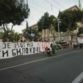 Protest ispred Pravnog: Od države ste napravili kriminal, od naroda taoca, hoćemo izbore!
