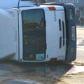 Strašan udes kod Prijepolja: Prevrnuo se kombi sa stranim državljanima, putevi kao klizalište