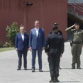 Pokazna vežba Žandarmerije u Lipovici, prisustvuje predsednik Vučić