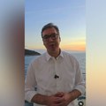 "Vukana vodim u Leskovac na utakmicu Srbija-Švajcarska" Vučić: Pozivam sve ljude da podrže naš nacionalni tim (video)