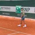 Novak odradio poslednju pripremu za meč: Zvao specijalistu za dubl da mu pomogne na Rolan Garosu