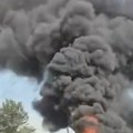 Gori još jedan autobus! Zapalilo se vozilo na autoputu u blizini "Laste": Kulja gust dim (foto)
