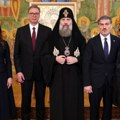 (Foto) "Hvala na blagoslovu, Vaša svetosti..." Tamara Vučić objavila fotografije susreta sa patrijarhom Gruzije