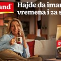 Nova kampanja Grand kafe sa Anđelkom Stević Žugić u glavnoj ulozi Hajde da imamo vremena i za sebe!