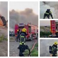 Veliki požar kod Novog Sada: Gori deo naselja Bangladeš, na terenu više od 10 vozila vatrogasne službe FOTO, VIDEO
