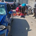 Dečak na motoru povređen u Novom Pazaru: Hitno prevezen u bolnicu, slike s mesta nesreće jezive (foto)