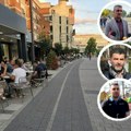 Баште кафића поред бициклистичке стазе