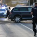Nesvakidašnja nezgoda: Spali luksuzni automobili sa auto-prikolice FOTO