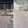 Namerno zapalili garažu na Obilićevom vencu?! Isplivao snimak na kom se vidi kako beže pre nego što je buknuo dim