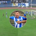 Ofk Beograd pobedio golom sa pola terena: Bomba Saše Markovića na Karaburmi, za neverovatan preokret (video)