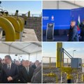 Važan dan za Srbiju - počeo sa radom gasni interkonektor: Predsednik Vučić ugostio Alijeva i Radeva (Foto/video)